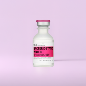 Bacteriostatic Water – Hospira Brand – 30ML Bottle / <5